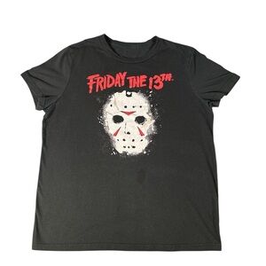 Friday The 13th Jason Black T-shirt Unisex Size M